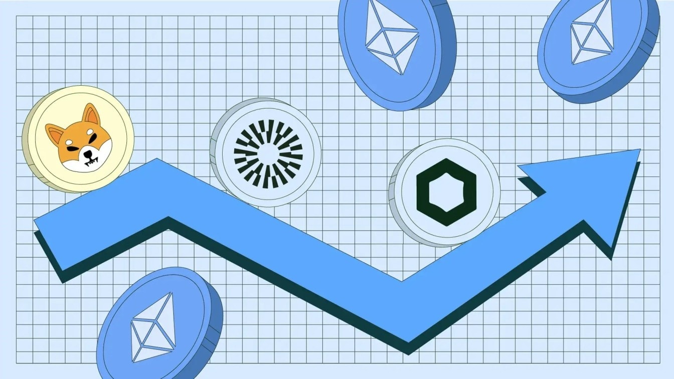 Levaraging onchain metrics used to predict altcoin trends, highlighted by a graph and altcoins.