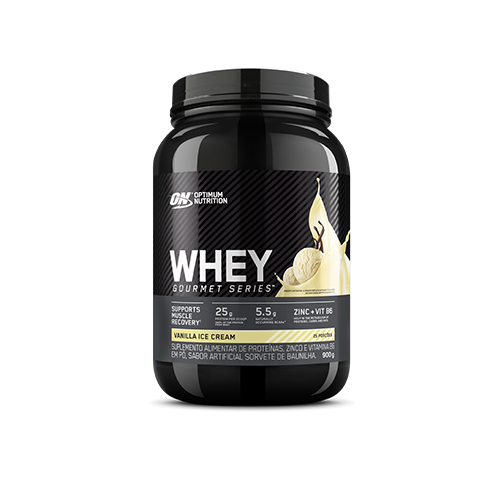 Whey Gourmet Series da Optimum Nutrition. Fonte da imagem: site oficial da marca.