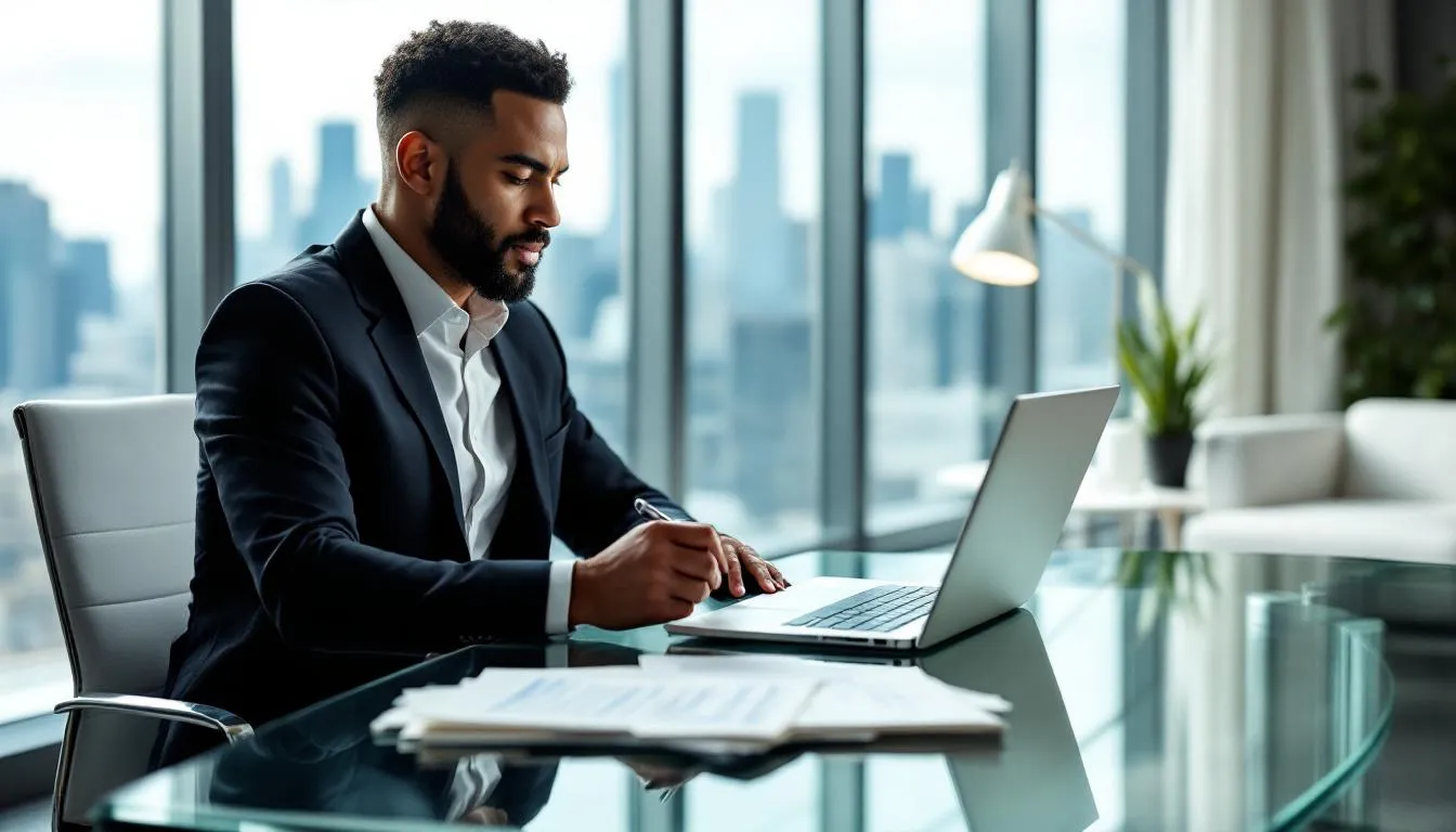 A business owner managing operations after a purchase.