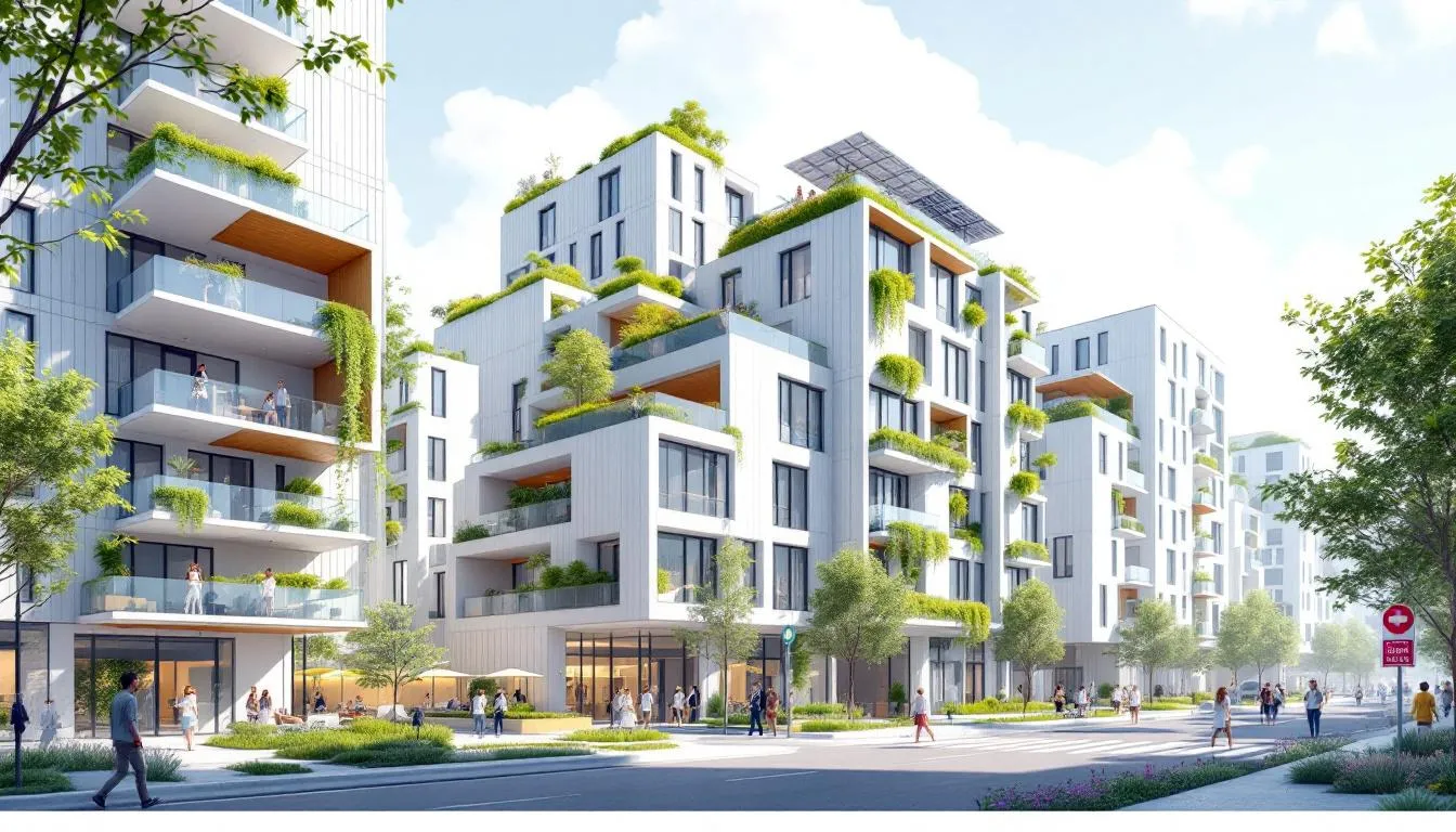 A graphic showing the benefits of converting commercial properties to residential use, highlighting various advantages.