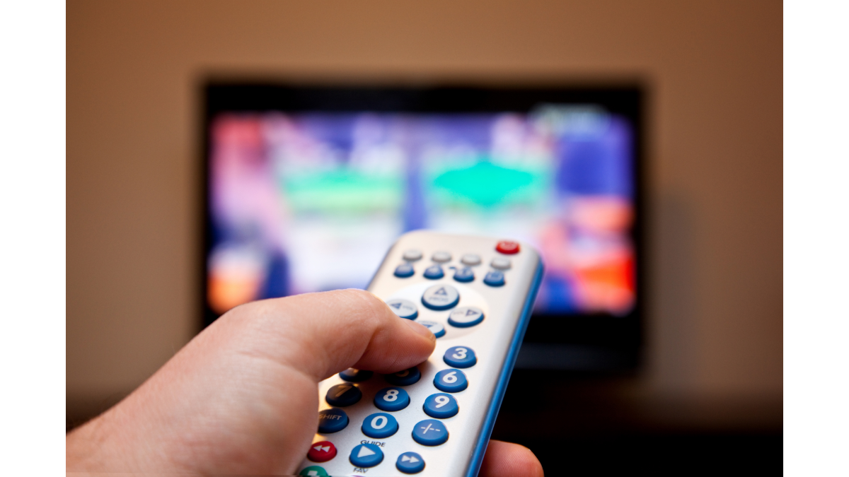 Your target audience can be sitting there and watching TV