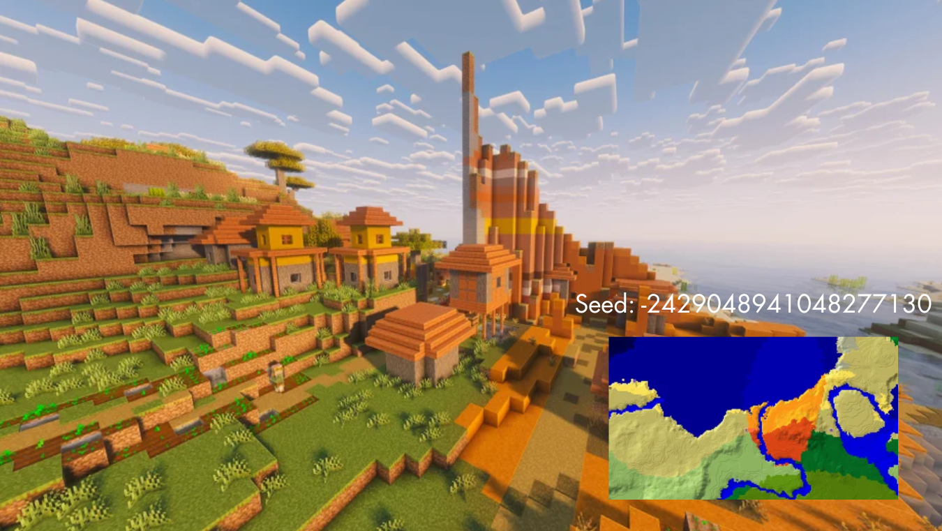 Minecraft Seed -2429048941048277130