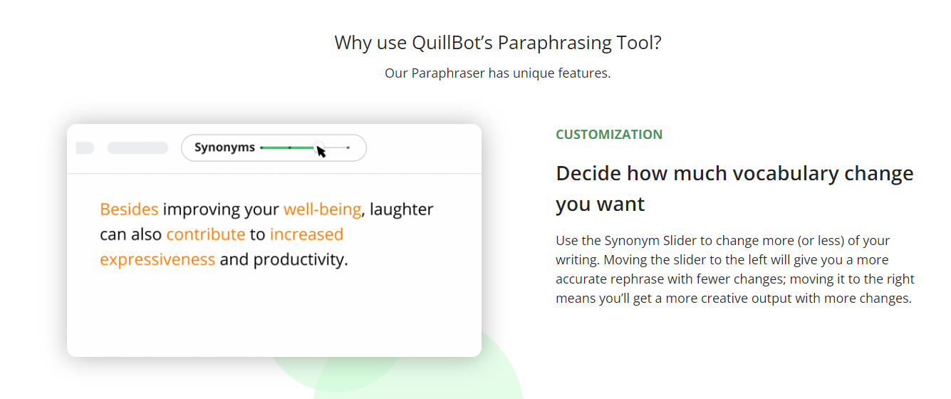 Quillbot AI writing tool