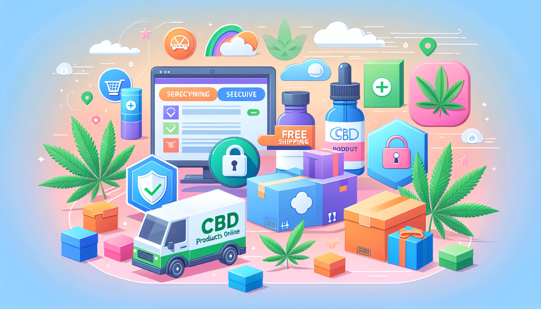 Vorteile des Kaufs von CBD Produkten im Onlineshop.