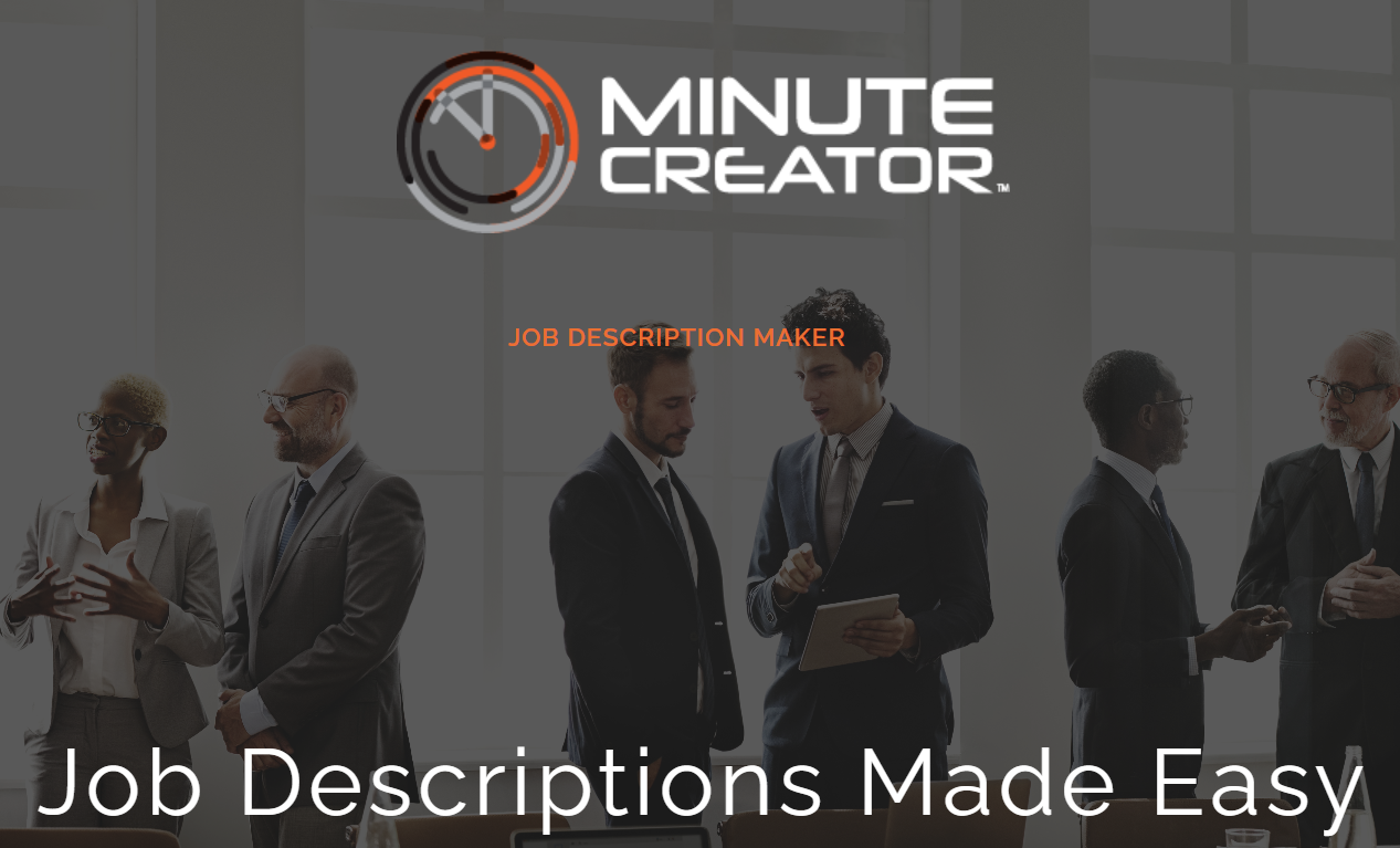 minutecreator job description maker