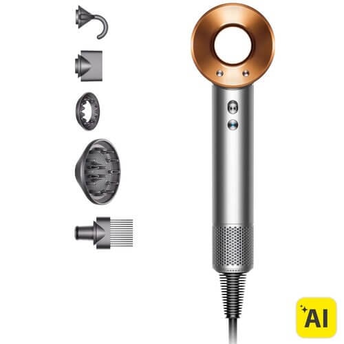 Suszarka DYSON Supersonic™ Nikiel-Miedź 1600W.