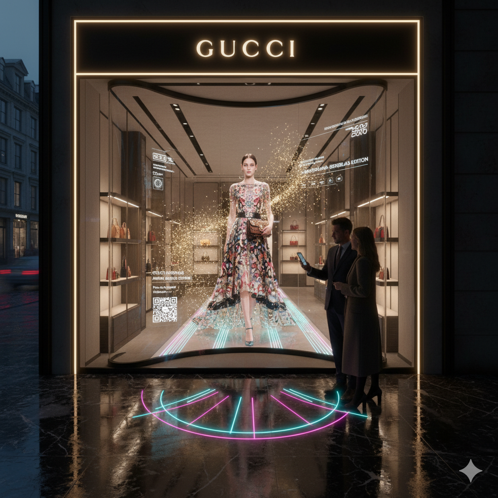 What is Phygital? 5 Examples to Understand the Rising Trend in Retail 4 gucci