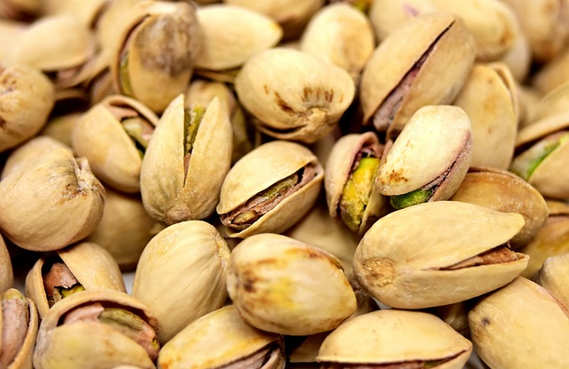 pistachios, meal, yummy