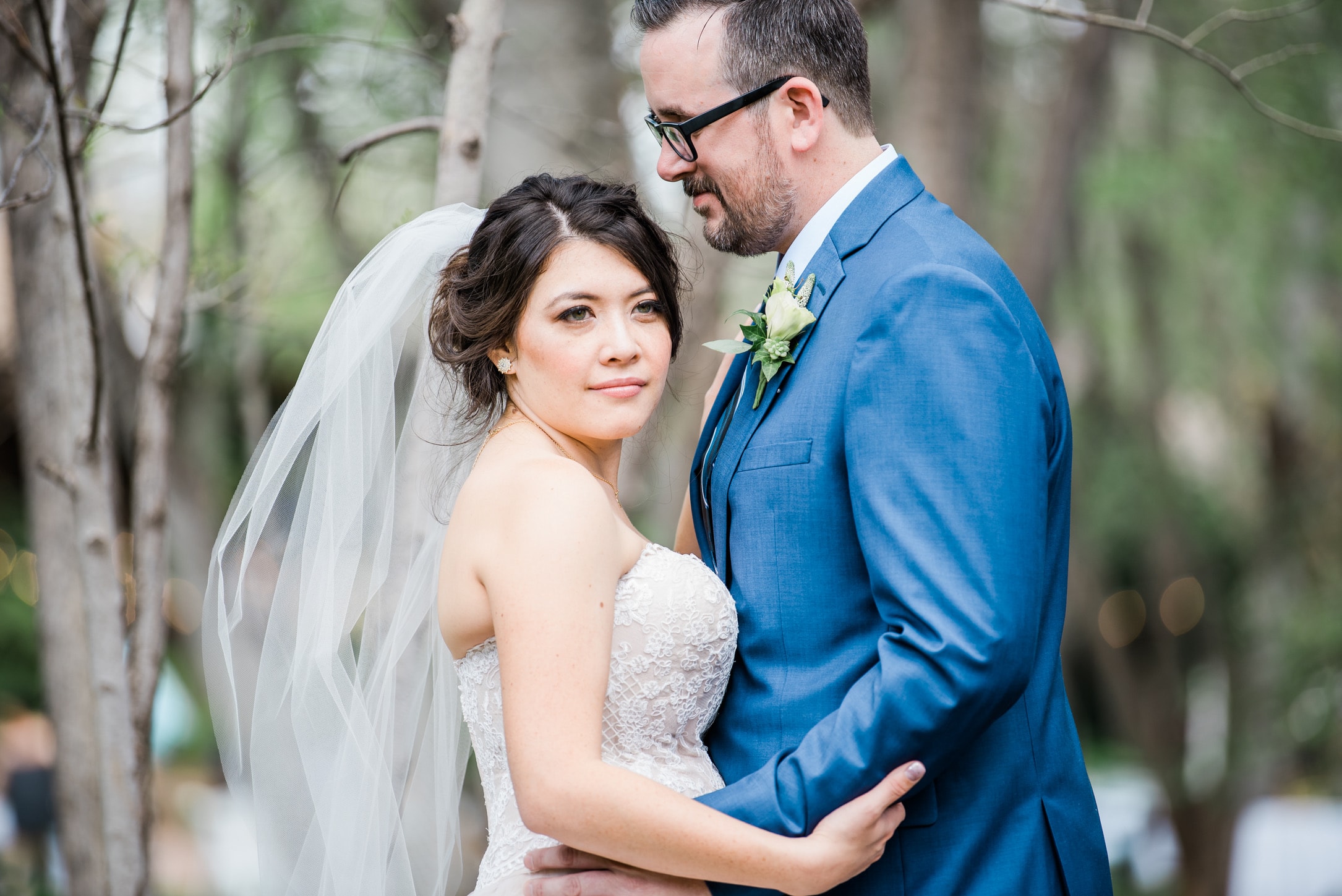 A cinematic wedding video being filmed.