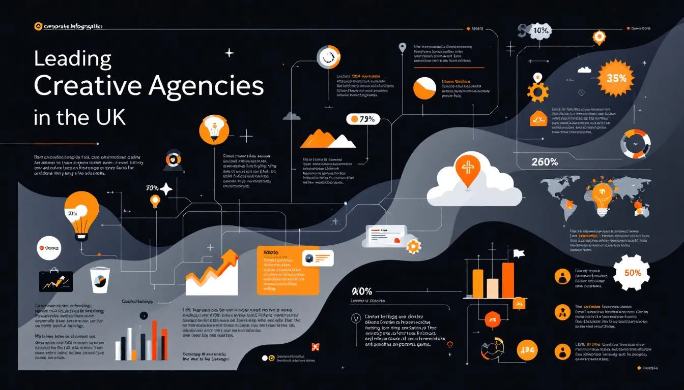 An overview of leading creative agencies in the UK, showcasing creativity and ambition.