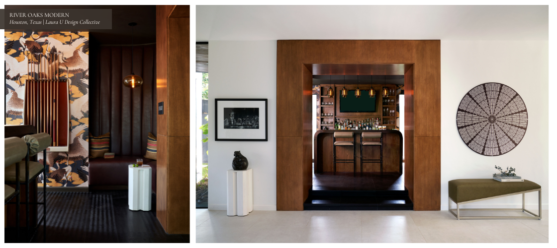 the moody River Oaks Modern bar