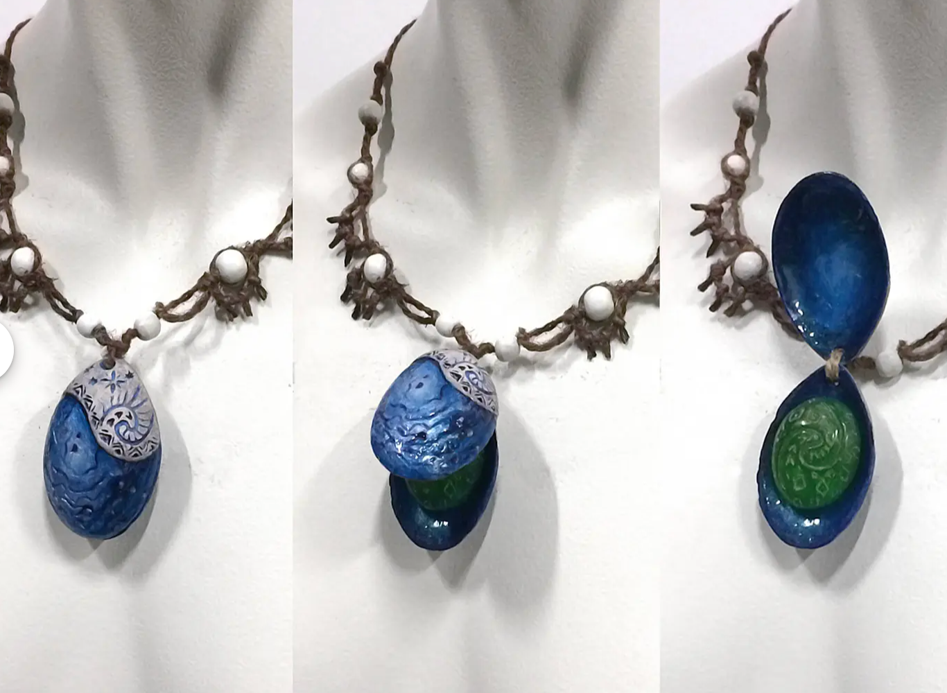 Heart of te fiti inspired necklace - detail fits securely inside, inspired by the Disney magic