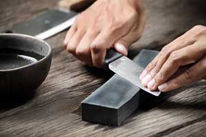 sharpening stone, knife sharpening