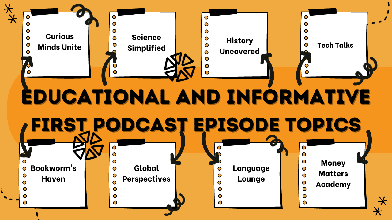 Educational and Informative First Episode Podcast Ideas