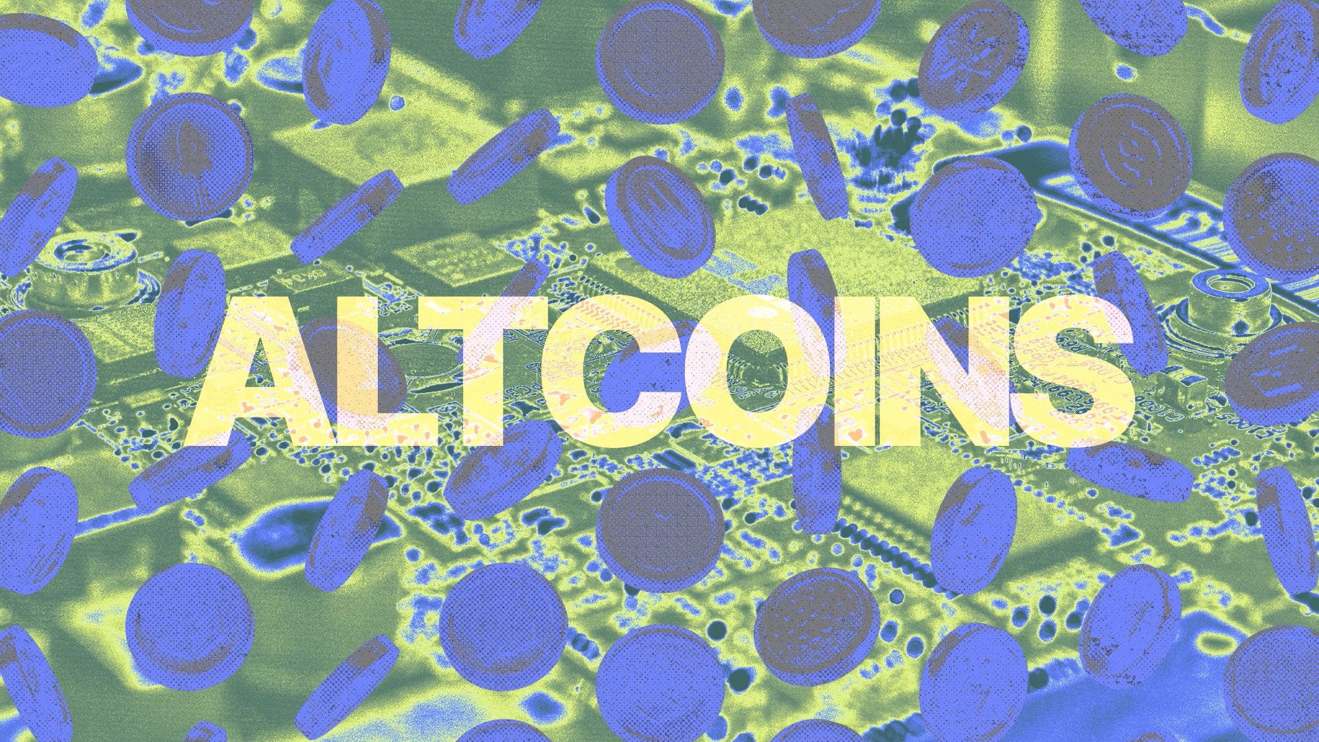 An illustration depicting altcoin growth within the cryptocurrency ecosystem.