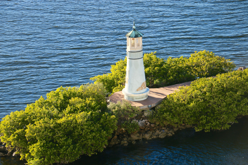 Harbour Island, lighthouse, Bay area lighthouse, Channel District