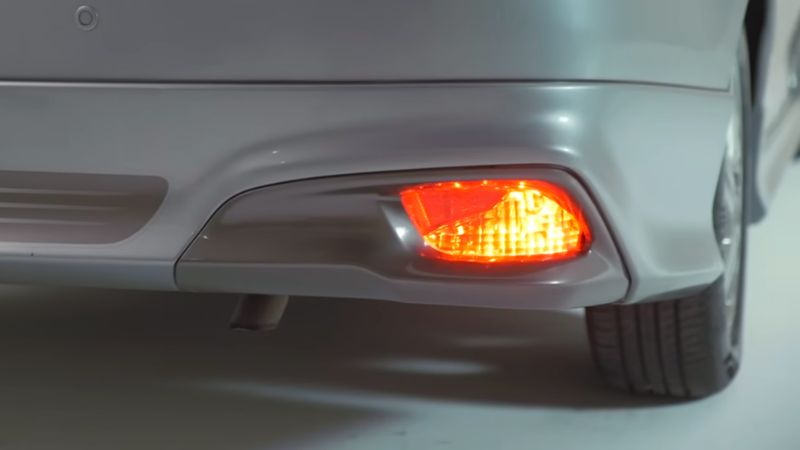 Feu De Brouillard Arrière LED Pour Peugeot 208 - Référence 9674308980, Boîtier ABS, éclairage Puissant Et Durable