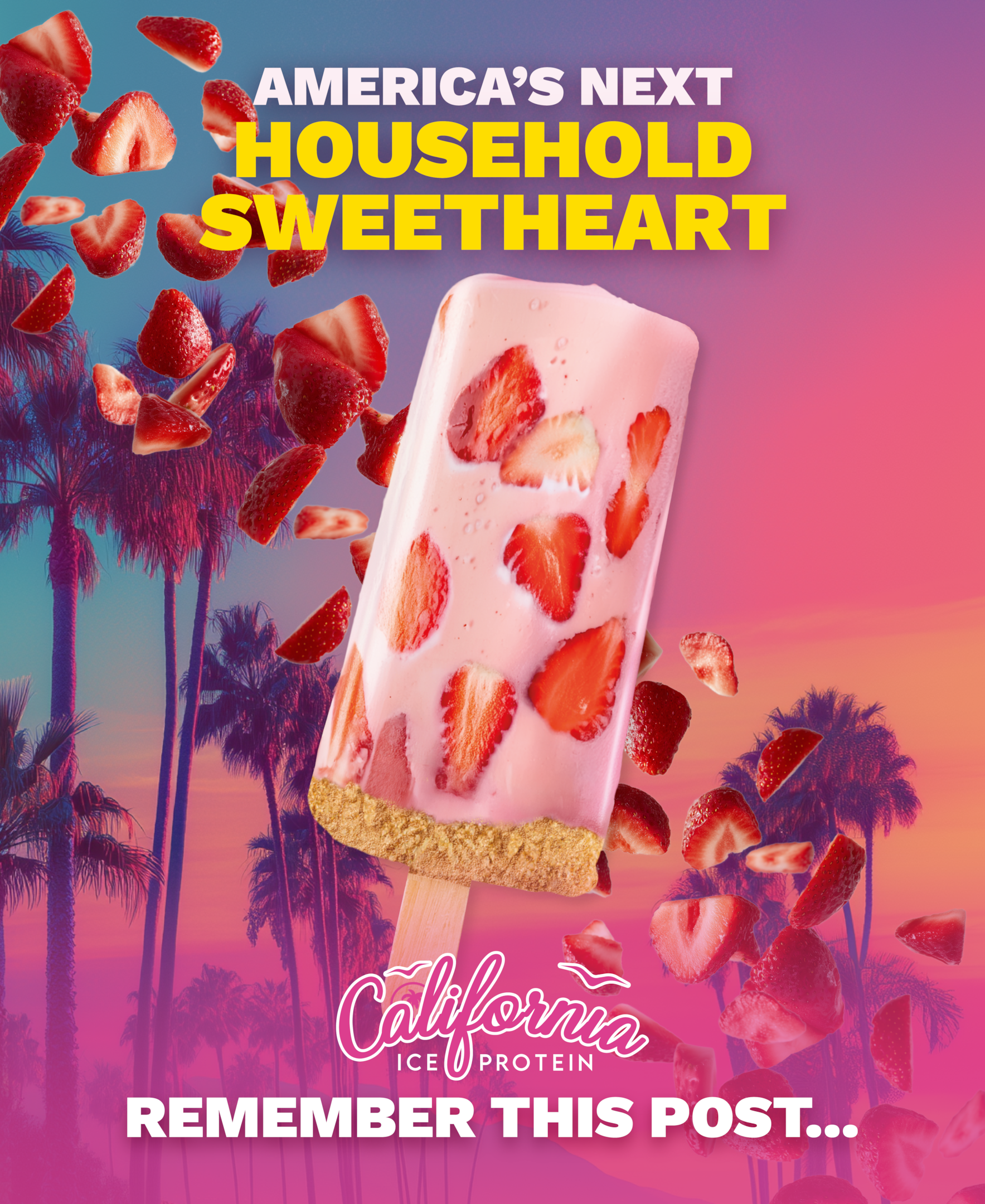 California ice protein is the number one protein ice cream brand in America right now