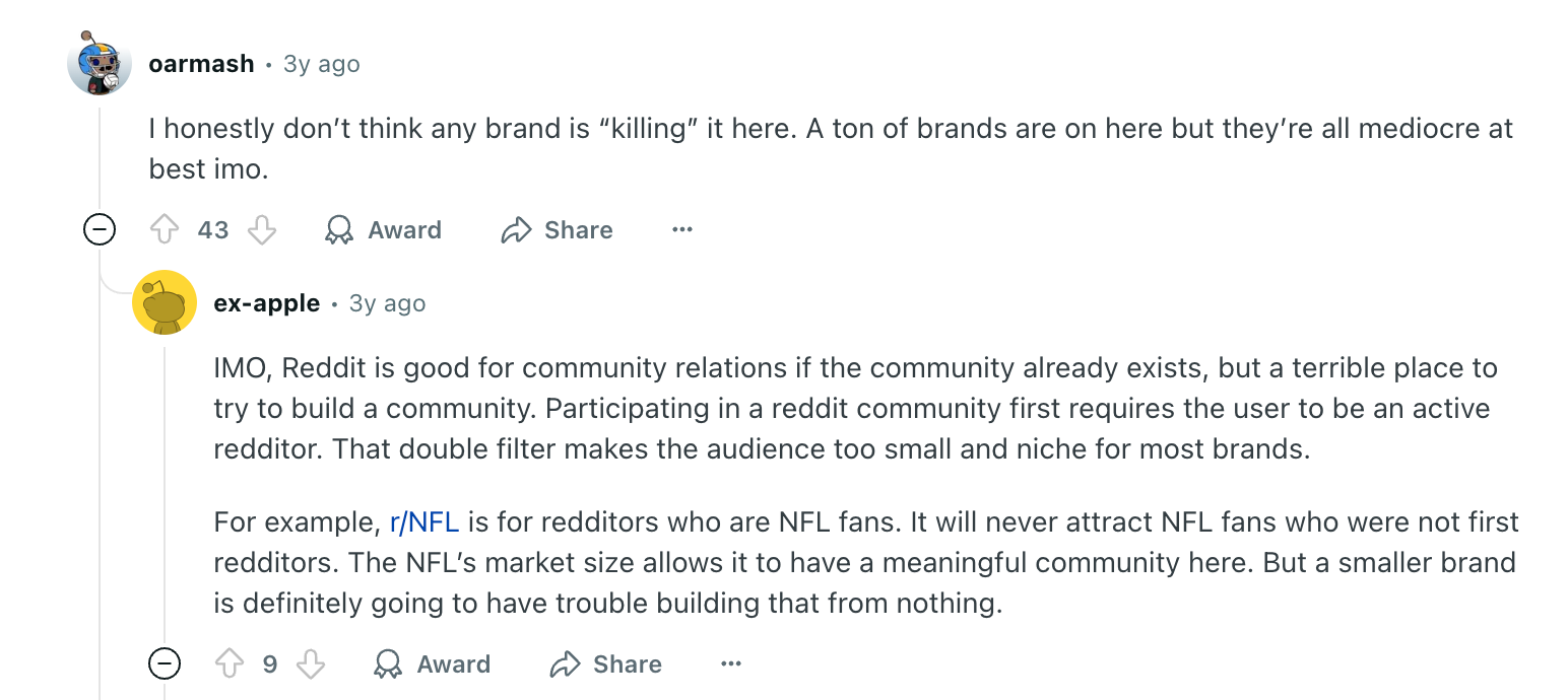 Warum Marketing auf Reddit so schwierig ist