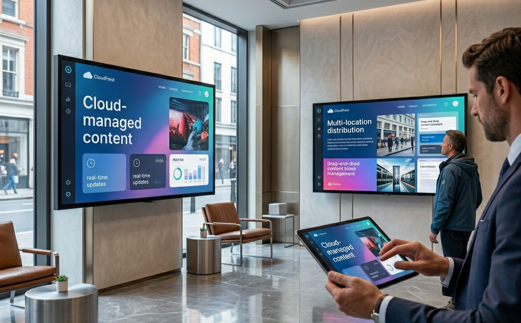 What is SaaS Digital Signage? 7 the top 4 benefits of saas for digital signage