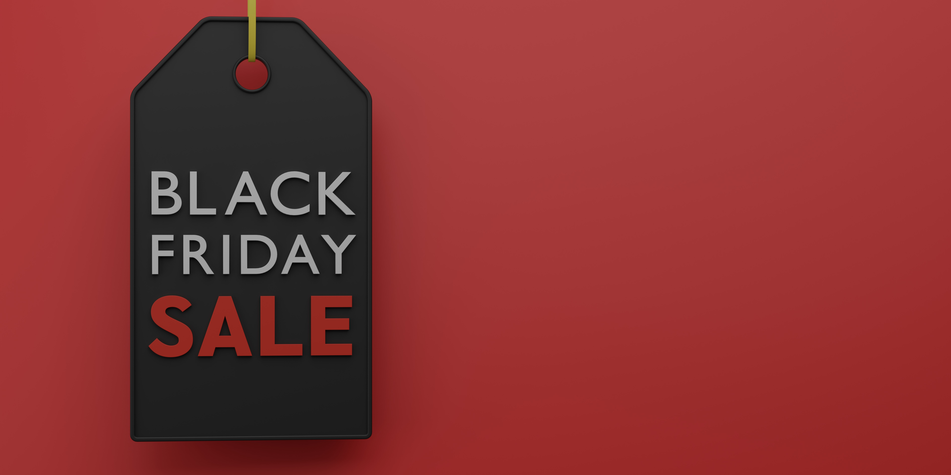 black Friday sale tag