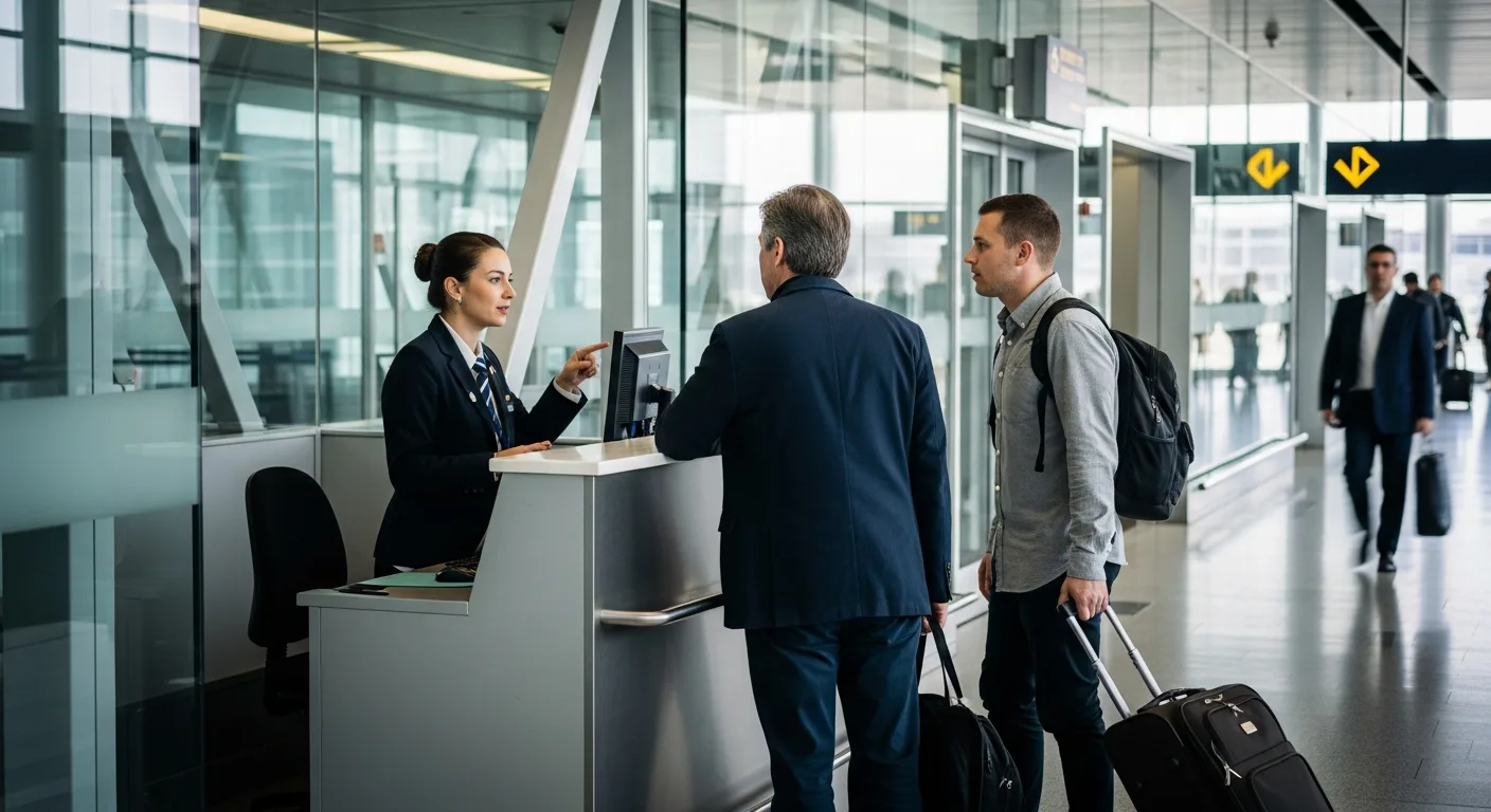 Building dummy ticket proof that works under pressure for immigration