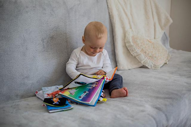 baby, books, reading