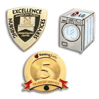 Die Struck Lapel Pins for Service Awards and Recognition
