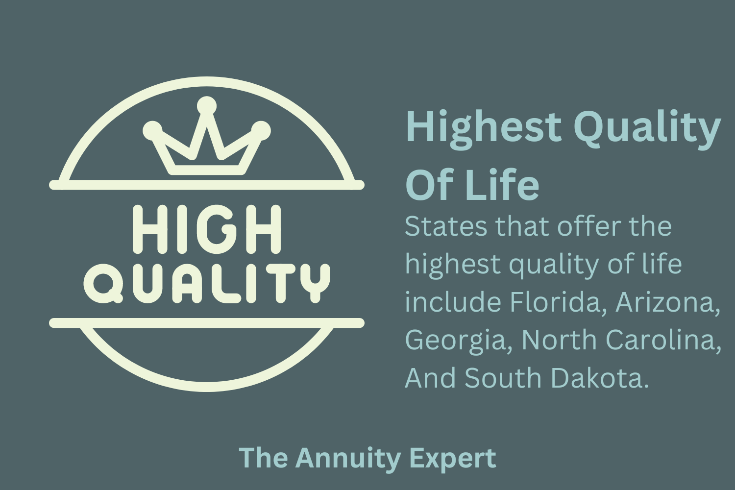 Top 10 best states to retire based on quality of life