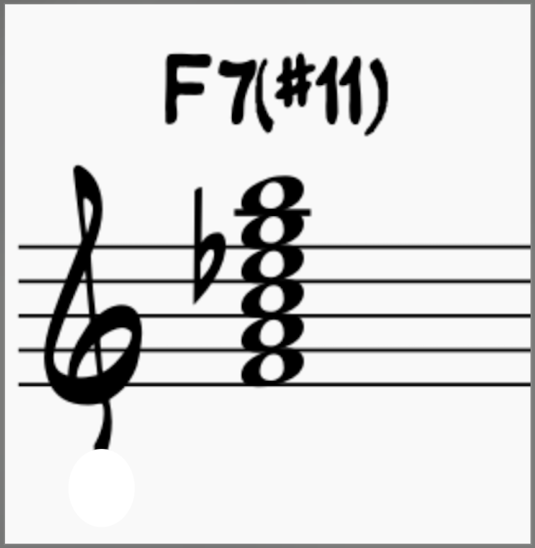 F7(#11) Chord
