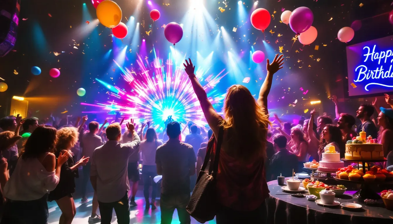 An entertaining evening with live music and shows, providing memorable entertainment options for birthday celebrations.
