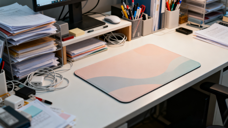 plain mouse mat