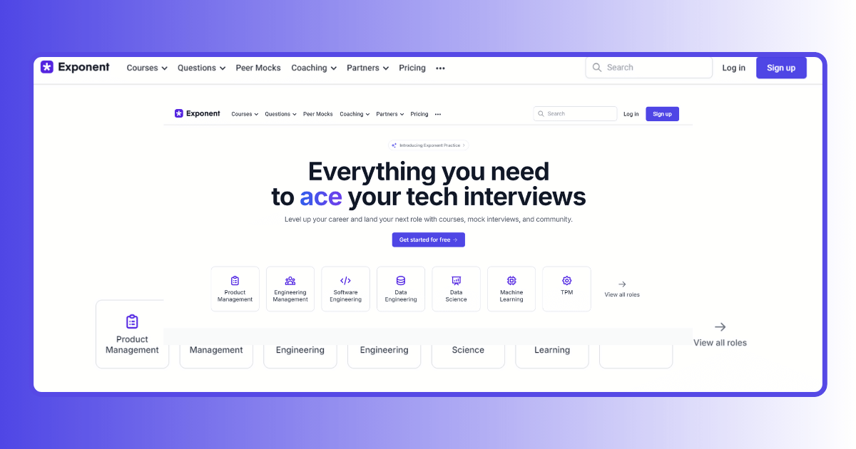 Exponent | best ai interview assistant