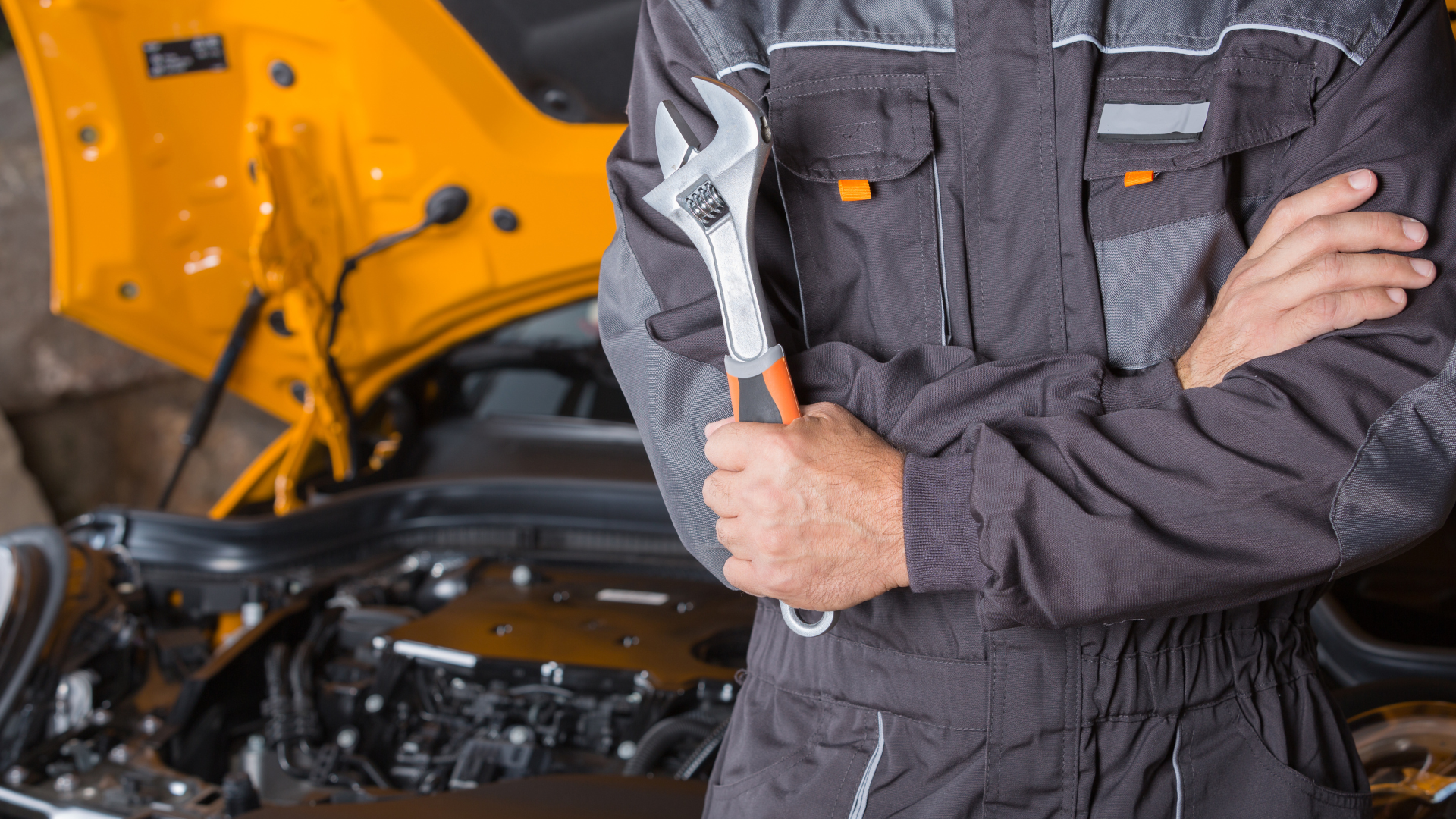 mechanic with tools