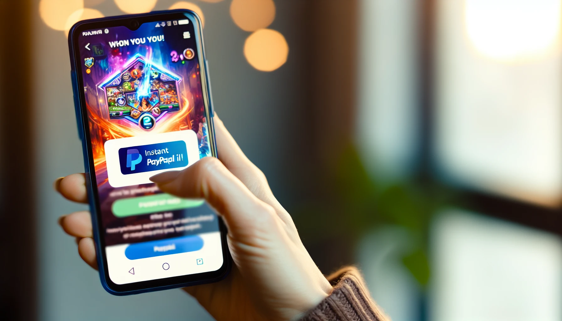 Mobile gaming apps with instant PayPal payouts