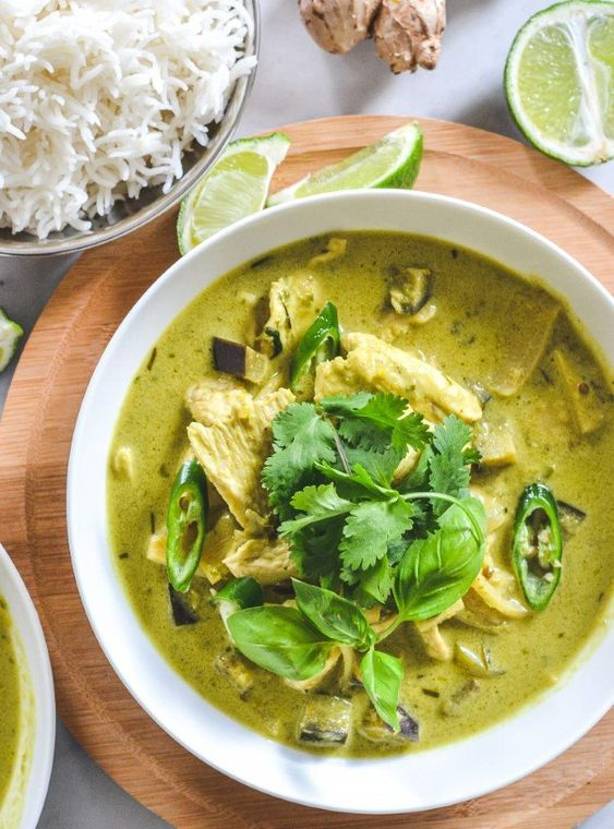 Green Curry Gluten Free - Available for Dine In or Pickup at KB Thai