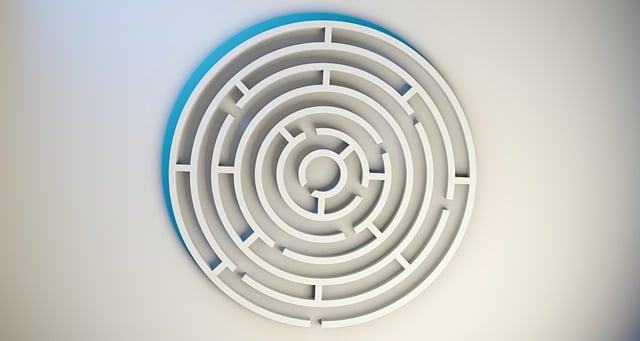 labyrinth, maze, game