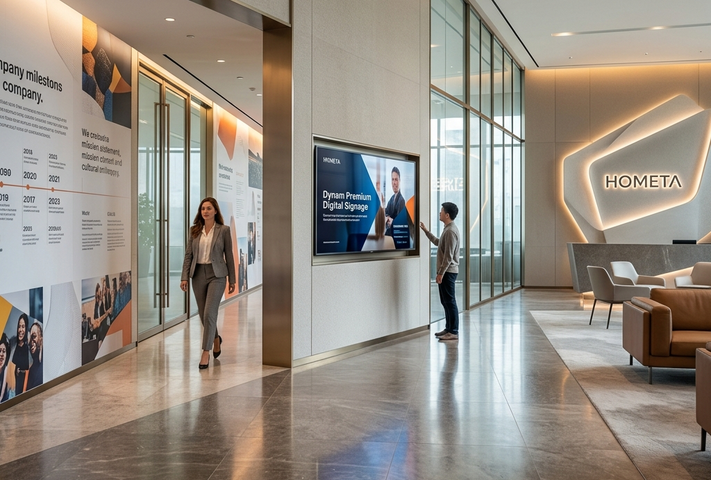 What are the Types of Indoor Signage? 11 environmental graphics