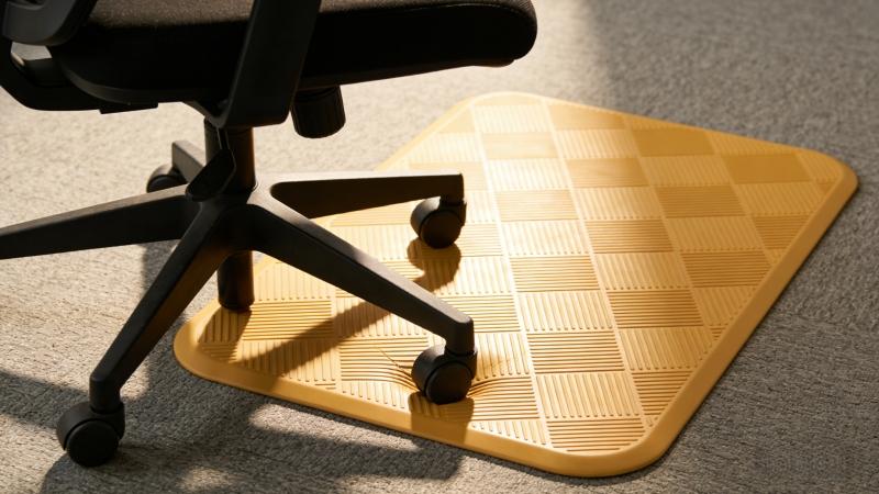 Why Choose a Rubber Chair Mat Instead of PVC?