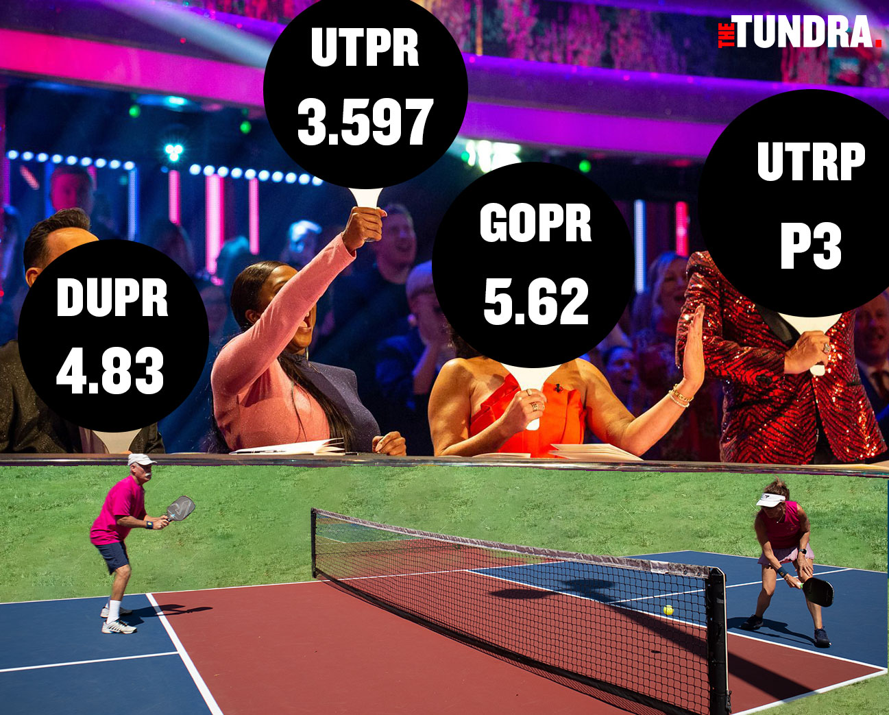 pickleball skill ratings - Photo Credit: Margaritaville USA Pickleball Nationals YouTube channel