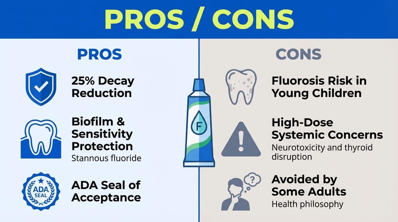 How Fluoride Toothpaste Works (and Its Pros & Cons)