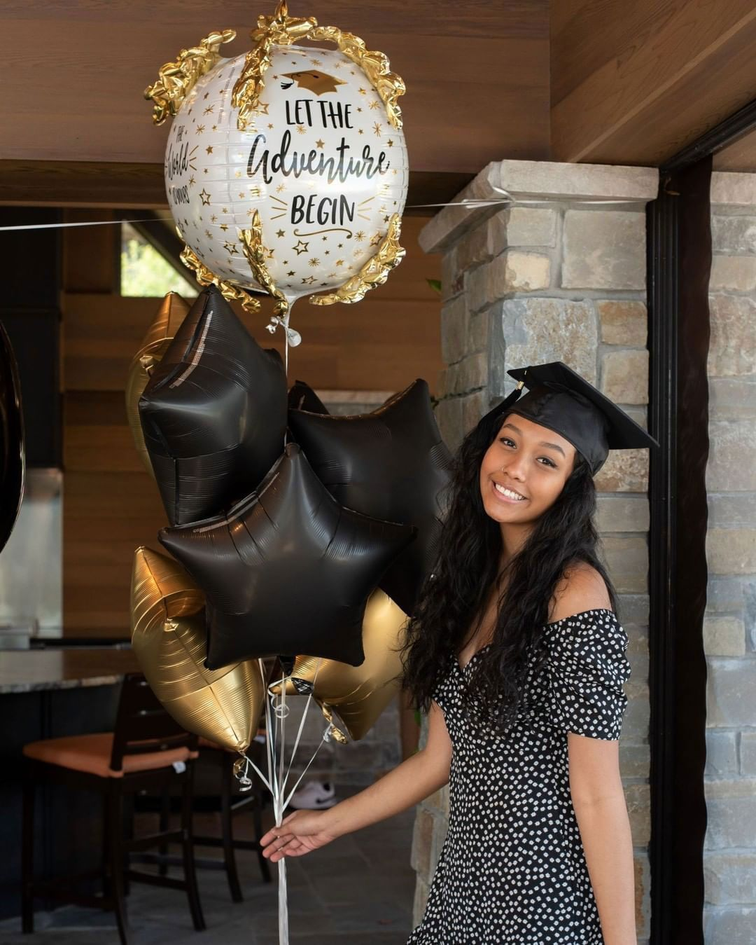 Graduation Party Idea #10:  Graduation Balloon Bouquet.