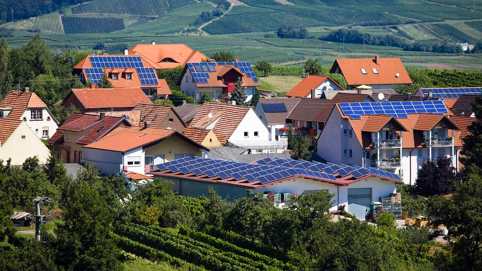 Solar Panels Generate Electricity