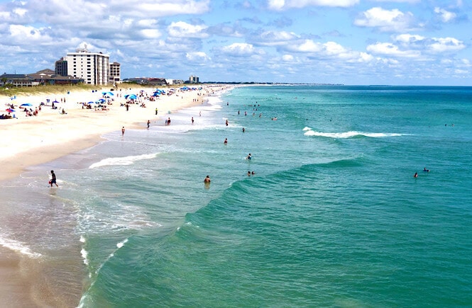 from crystal pier to johnnie mercer's fishing pier, explore Wrightsville Beach 