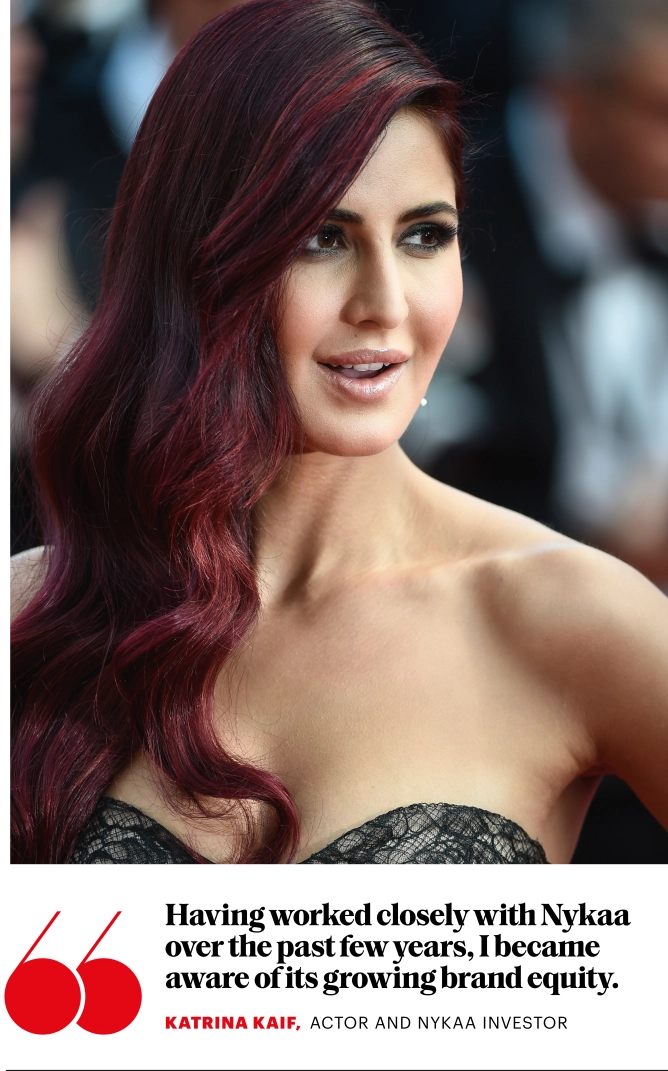 Katrina Kaif, actor and Nykaa investor