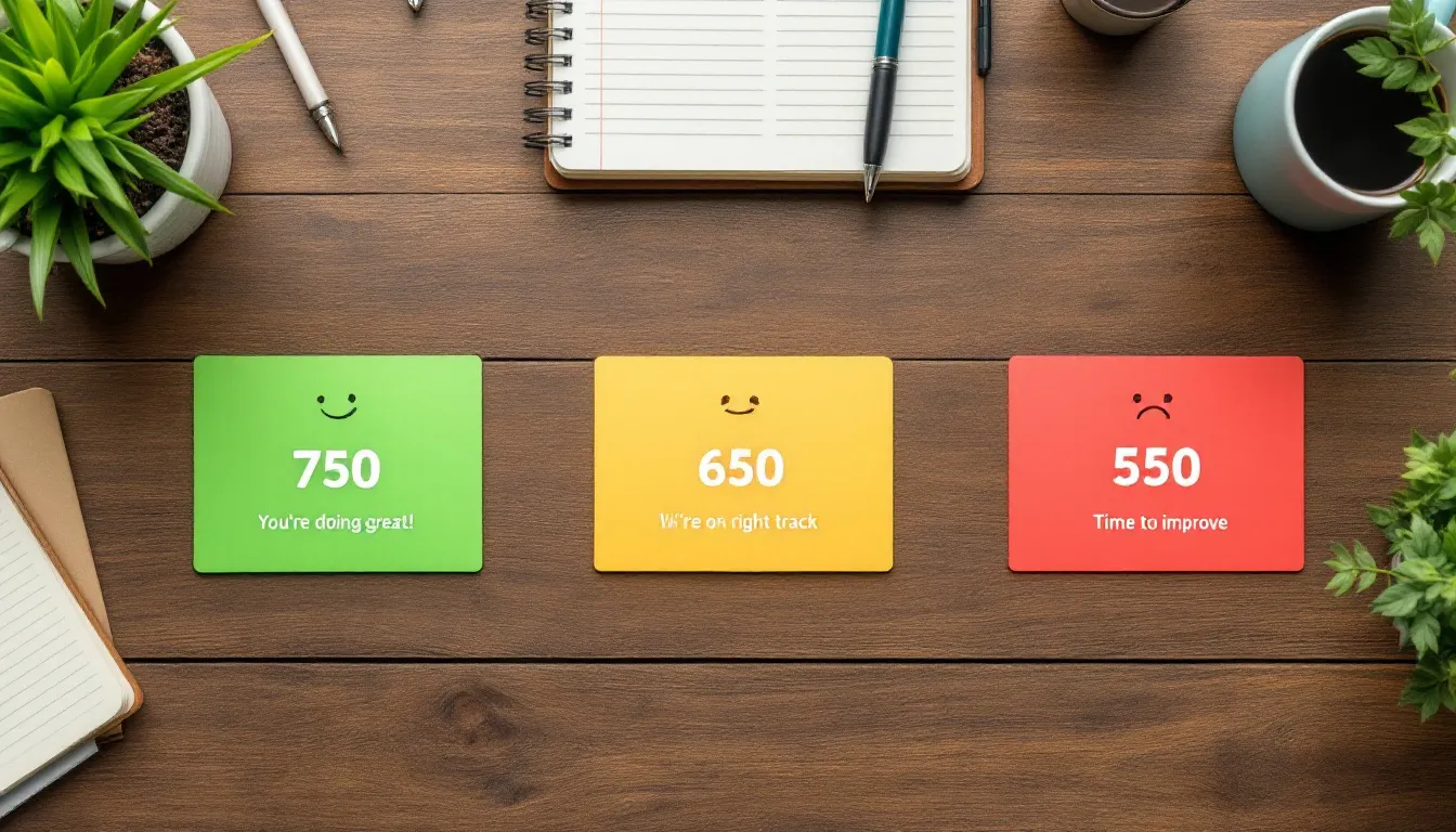 A visual comparison of different credit scores, highlighting their differences.