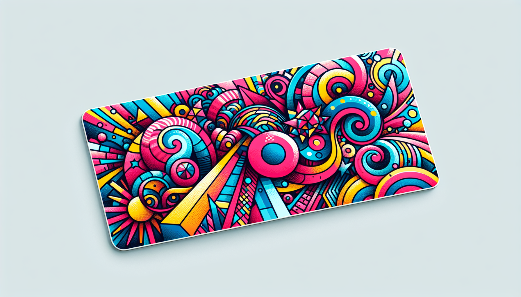 Custom bumper sticker with colorful design