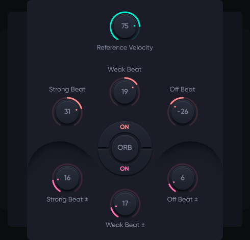 Orb - beats settings