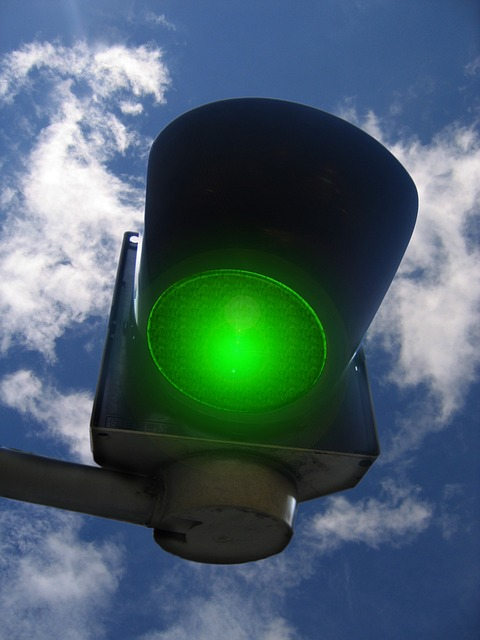 traffic light, traffic lights, green