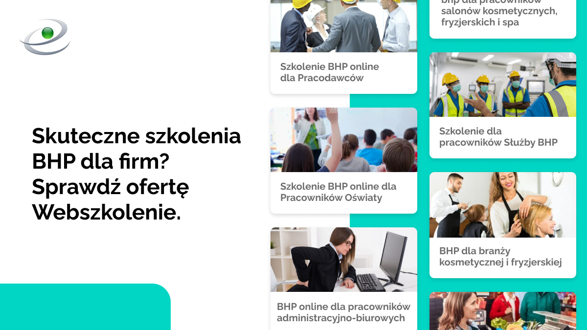 Cechy dobrego szkolenia BHP. 